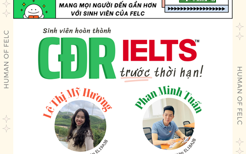 Vinh danh Sinh viên Xuất sắc Hoàn thành Chuẩn Đầu Ra IELTS Quốc Tế Trước Kỳ Hạn